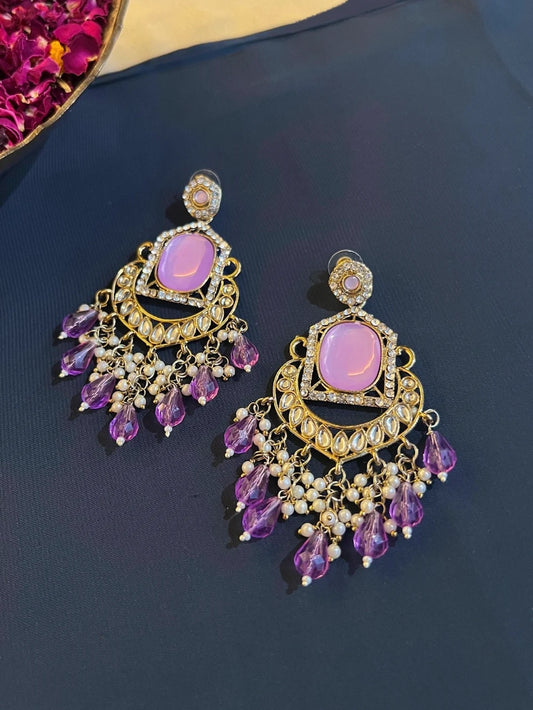 Kundan Stoned- Heer Bloom Drops